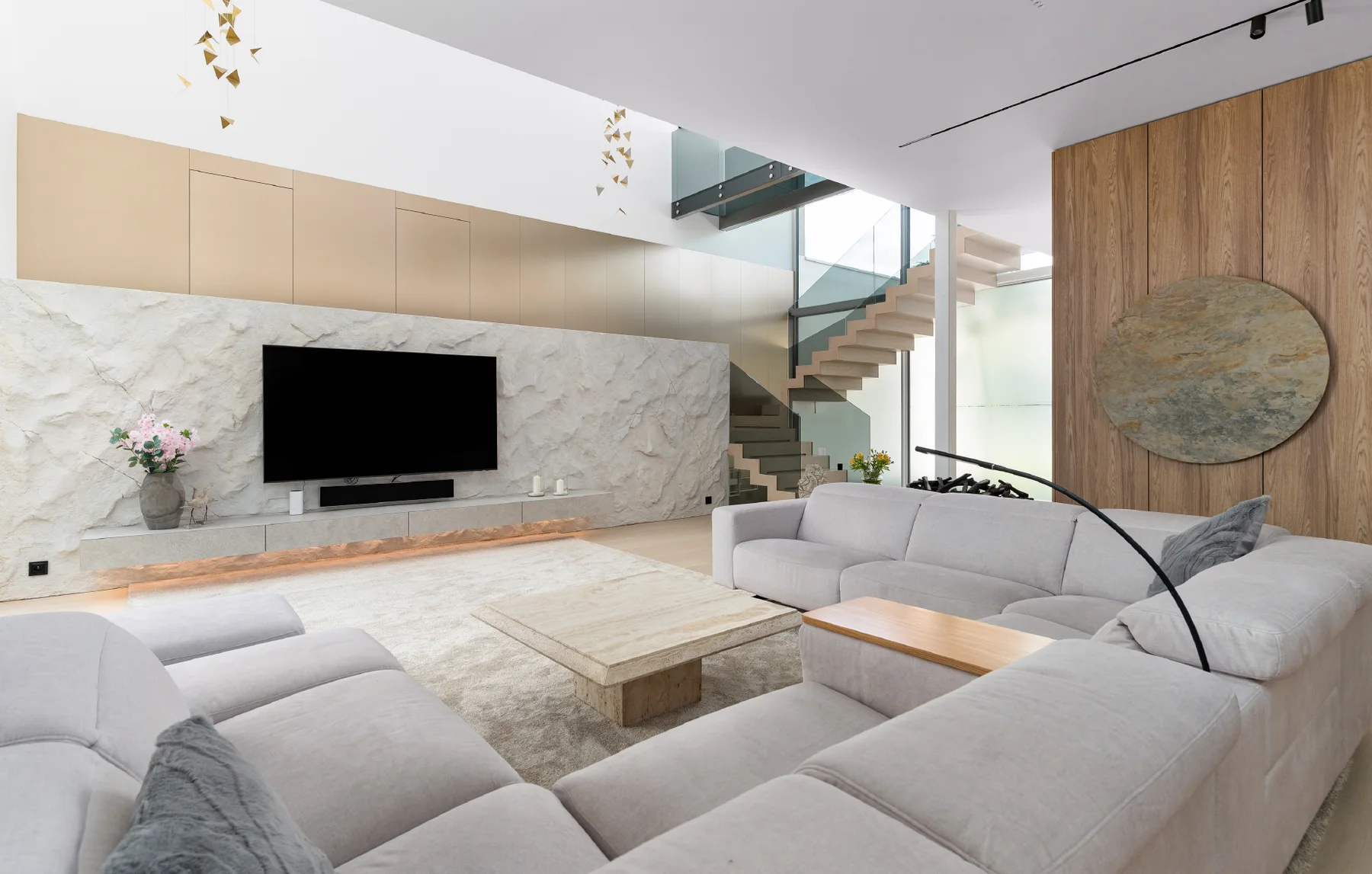 Custom living room furniture manufactured by Hurma